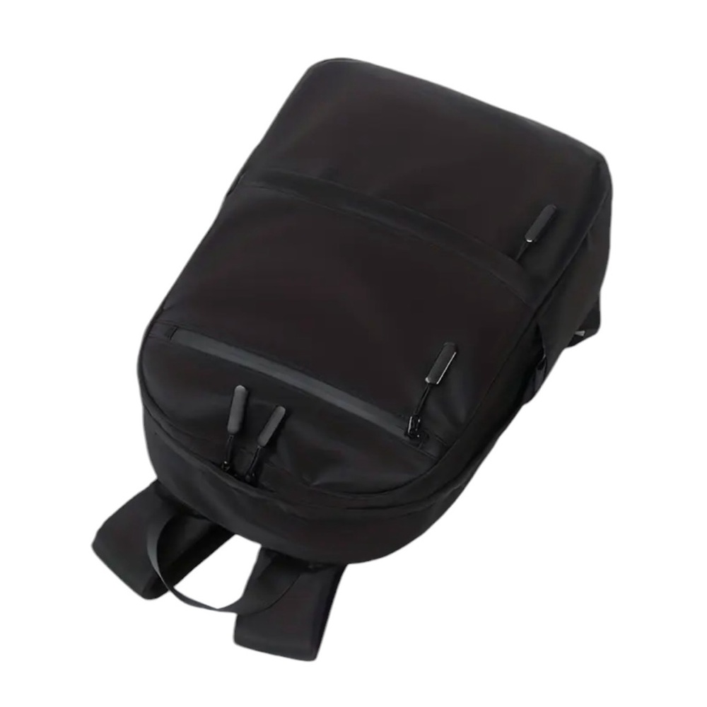 Unbranded Black Multi Pocket Unisex Backpack 14in. Laptop Bag - Picture 4 of 7